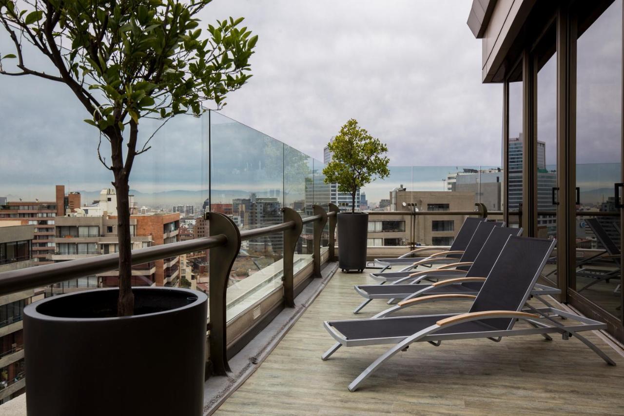 Plaza El Bosque Ebro Hotel Santiago Luaran gambar The Sky Terrace