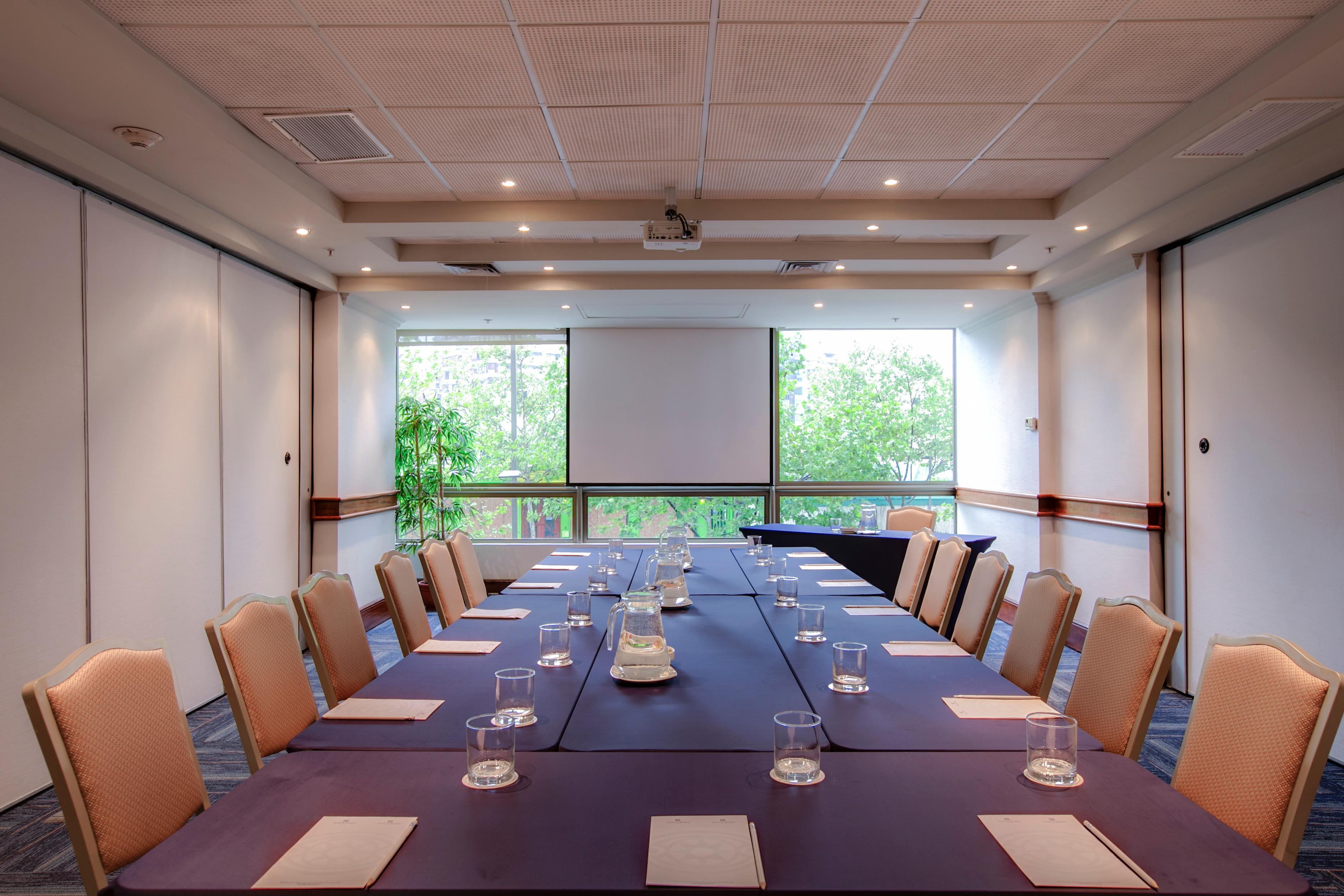 Plaza El Bosque Ebro Hotel Santiago Luaran gambar Meeting room