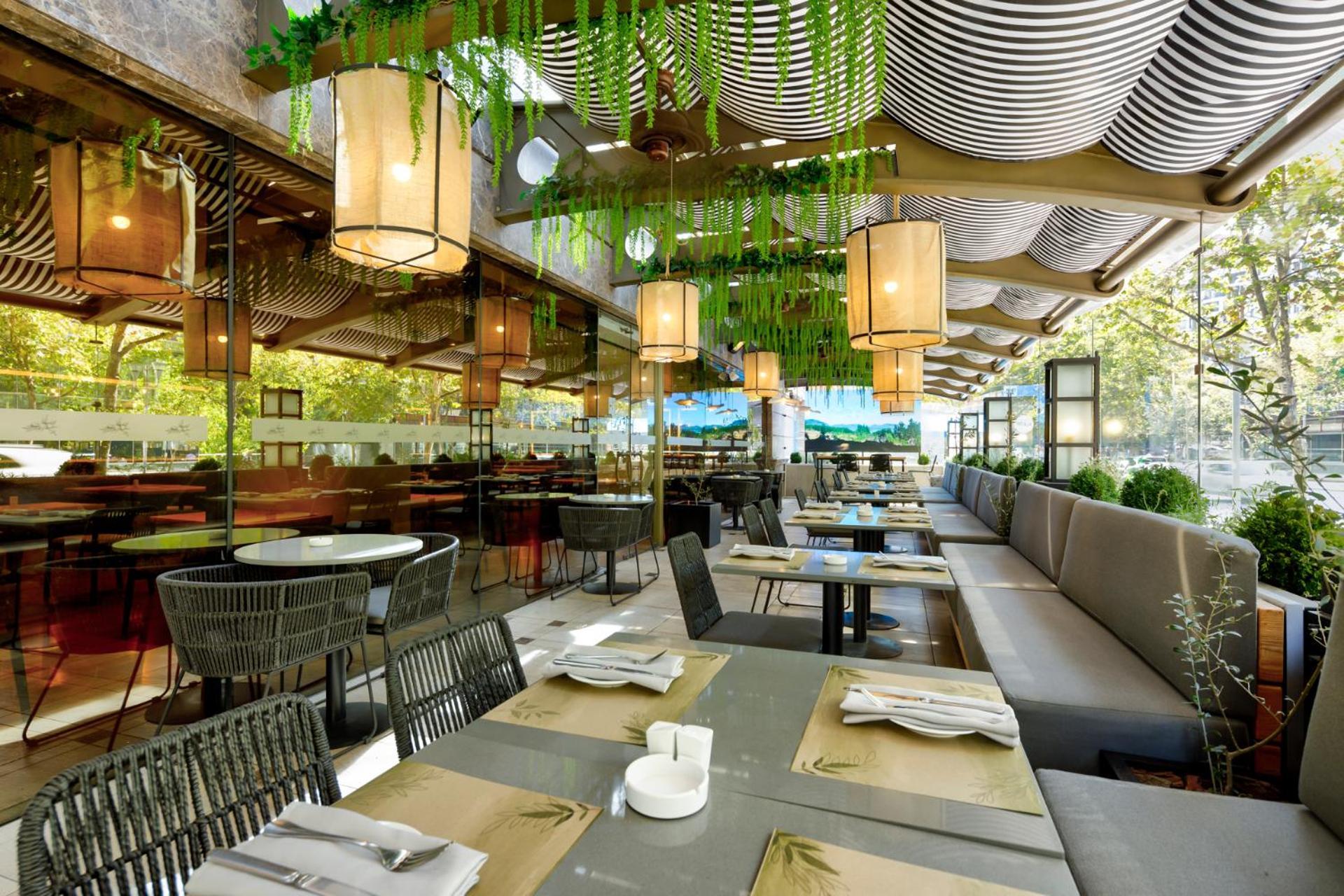 Plaza El Bosque Ebro Hotel Santiago Luaran gambar